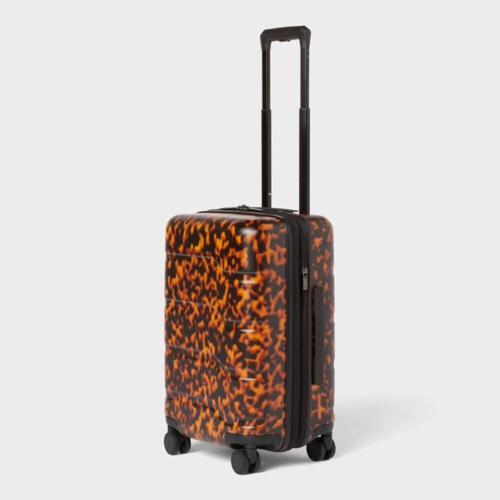 Carry On Hardside Suitcase - Open Story Tortoise Shell